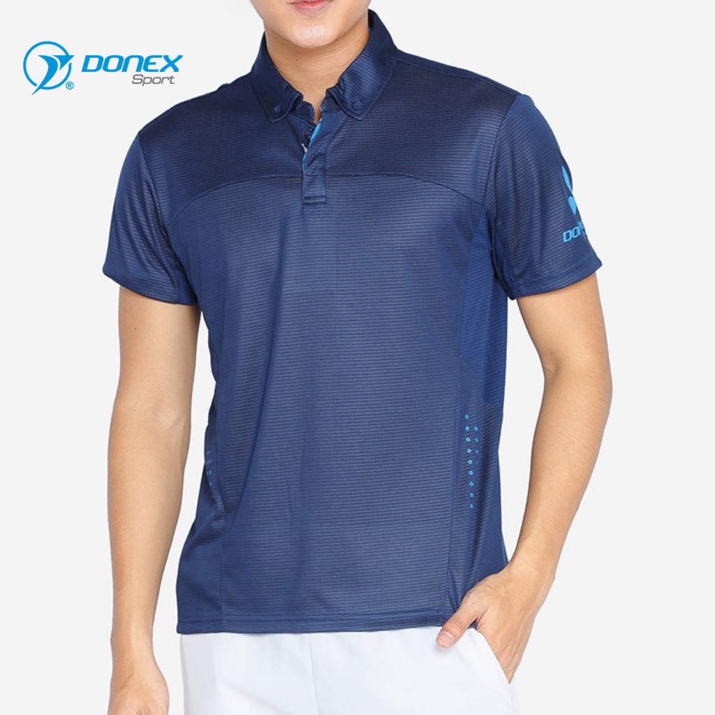 Áo Thể Thao Nam Cổ Polo DONEXPRO Kiểu Dáng Đẹp Form Chuẩn, Chất Vải Cao Cấp, Ôm Cơ Thể Thấm Hút, Thoát Mồ Hôi  MC-8955