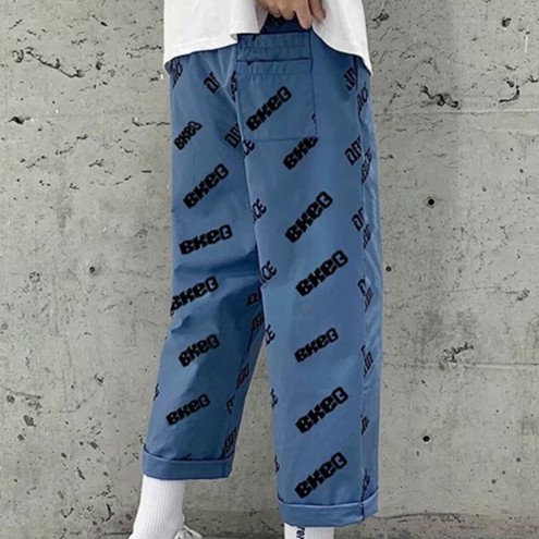 Quần thể thao in chữ thời trang cho nam