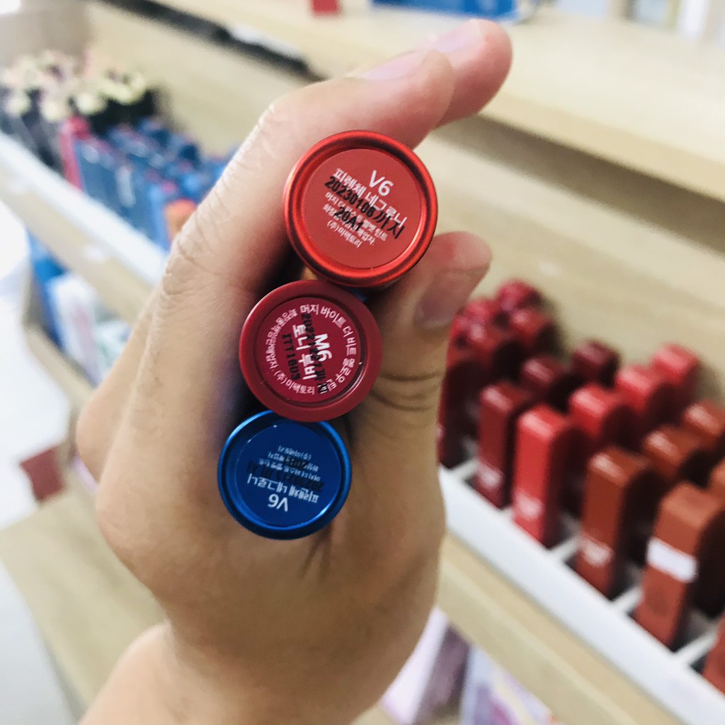 [Classic Blue,V6 EDITION,M5,M6] Son Kem Lì, Siêu Mịn Merzy Velvet Tint | BigBuy360 - bigbuy360.vn