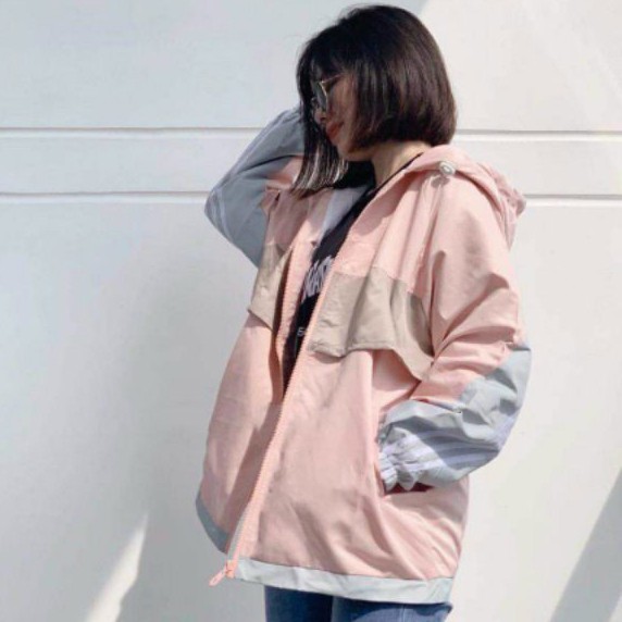 [Ảnh Thật] Áo Khoác Dù Nữ 2 Lớp Trơn Free Size 65kg AK159 TD Fashion