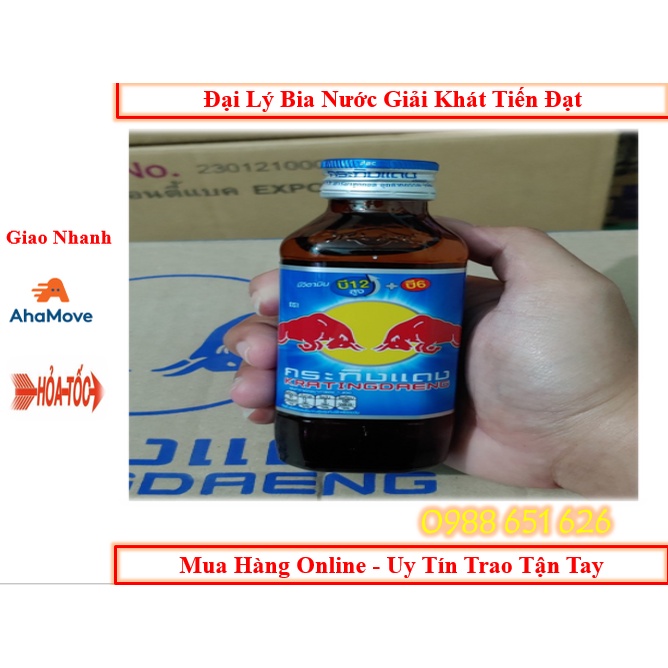 Redbull Thái Chai Thủy Tinh 150ml - Bò Húc Thái Nội Địa