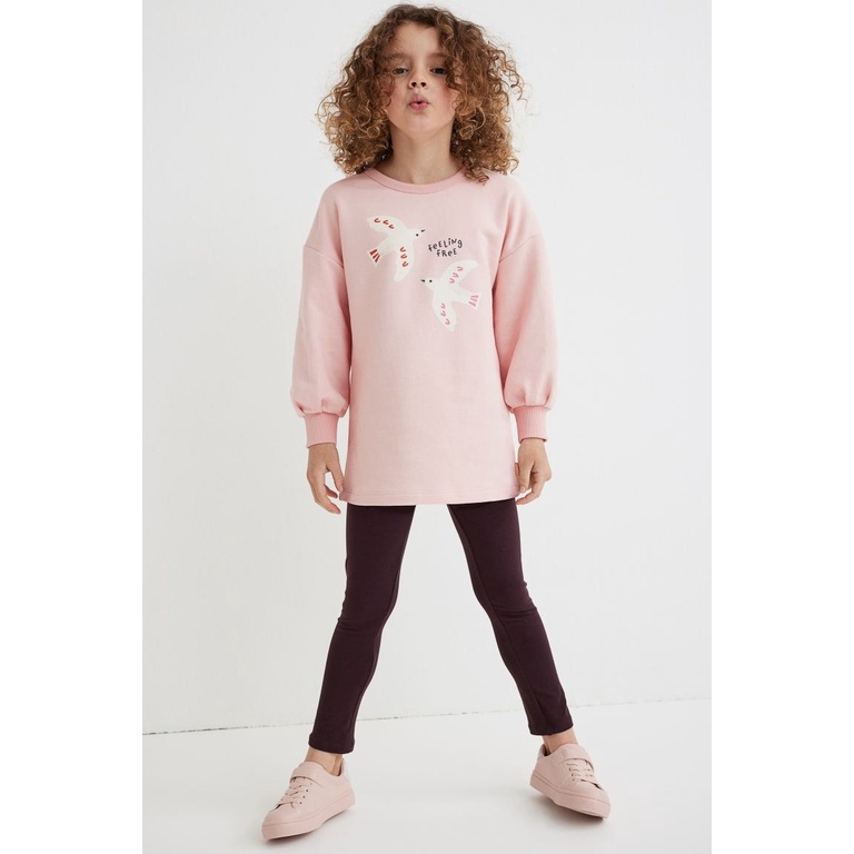 Set quần áo hồng bird ngựa HM H&M_hàng chính hãng authentic