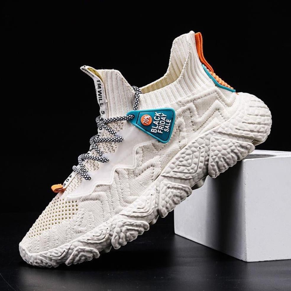 Giày Sneaker, Giày Thể Thao Đế Cao Cổ Chum Cao Cấp Trắng và Đen. [HÀNG CAO CẤP] | BigBuy360 - bigbuy360.vn