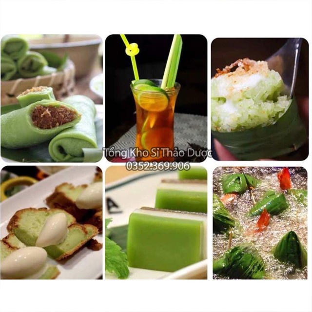Lá Dứa Sấy Lạnh 1kg (Lá Nếp, Lá Thơm)