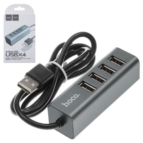 Bộ Chia Cổng HUB USB 4 Cổng HB1 - Chính Hãng Hoco