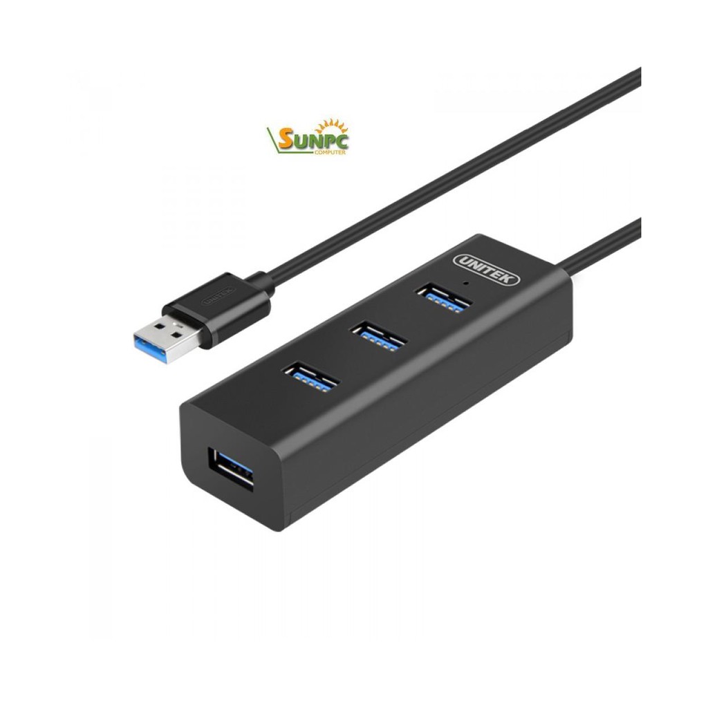 Bộ chia 4 cổng HUB USB 3.0 4 Port Unitek Y-3089