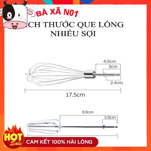 [Loại 1]Bộ 2 que lồng nhiều sợi inox dành cho dòng máy đánh trứng philip 6610 scarllet và netmego