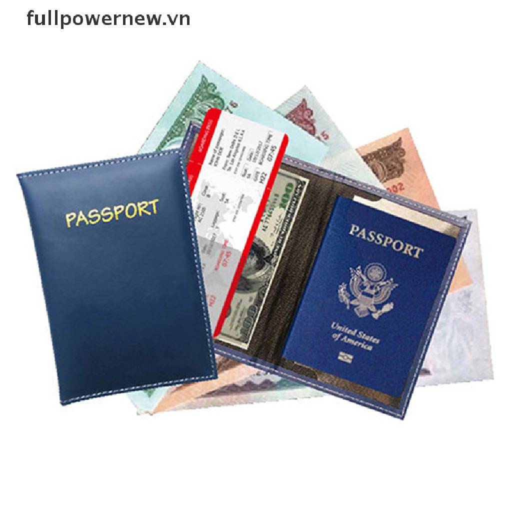 Vỏ Bọc Hộ Chiếu Bảo Vệ Thẻ Id Tiện Dụng Khi Đi Du Lịch