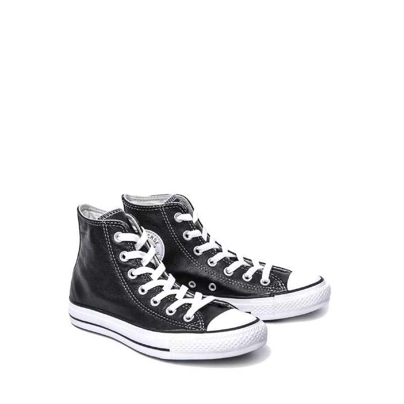 Giày Converse Chuck Taylor All Star Leather High Top Unisex Sneakers - Black