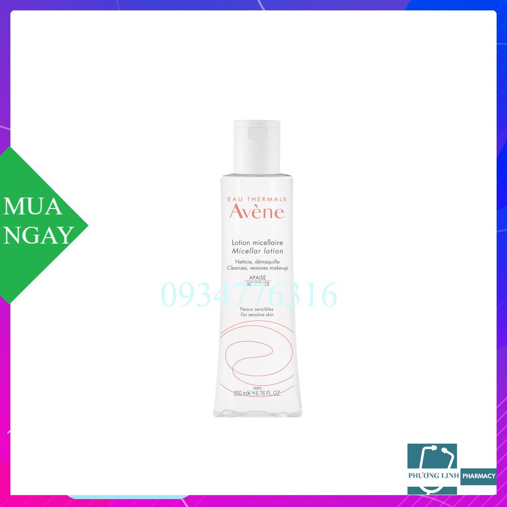 Nước tẩy trang dịu nhẹ cho mắt và toàn mặt AVÈNE MICELLAR LOTION FACE &amp; EYES 200ml