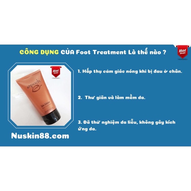 CHUYÊN SỈ NUSKIN] KEM TRỊ NỨT GÓT CHÂN - EPOCH SOLE SOLUTION FOOT 125ML