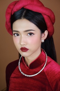 Mấn xoắn vải nhung