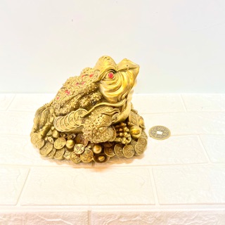 Cóc đồng phong thủy 20 x 23 x 3.5 kg  chất liệu bằng đồng