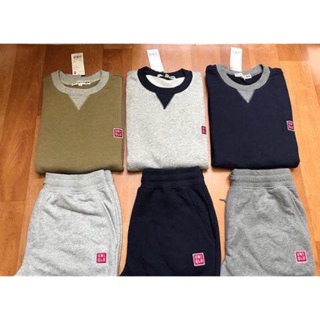 Bộ nỉ nam xuất Uniqlo