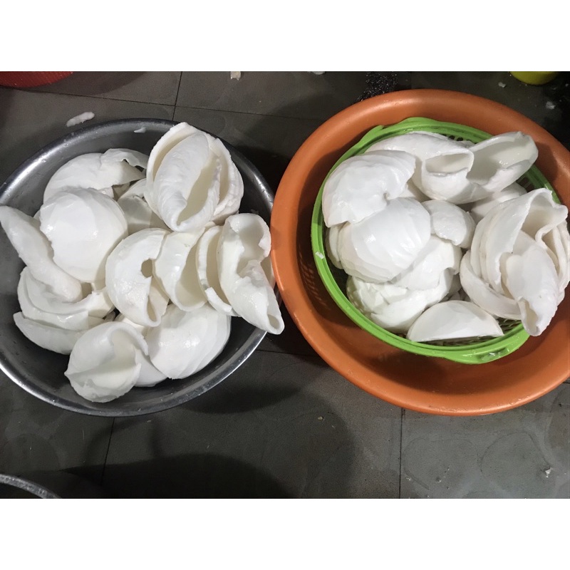 1kg 45k Cùi Dừa Non Đã Gọt Vỏ Làm Mứt, Nấu Chè, Rau Câu.
