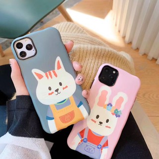 Iphone 11 pro max Xr Xs max X Thiết kế thời trang Cute Cartoon Soft TPU Ốp lưng điện thoại