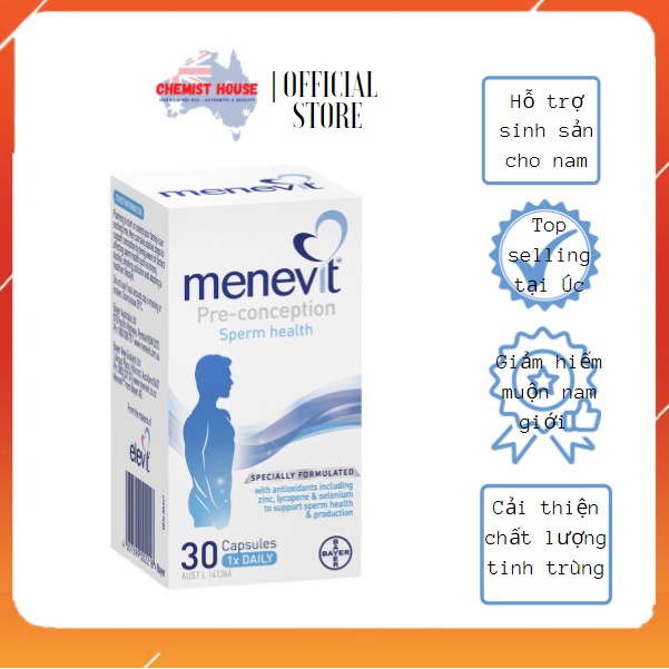 [Hàng chuẩn Úc] Combo Thụ Thai 3 món (Menevit + Hàu Oyster Plus + Blackmores Conceive Well Gold) HSD 2022,2023 | Thế Giới Skin Care