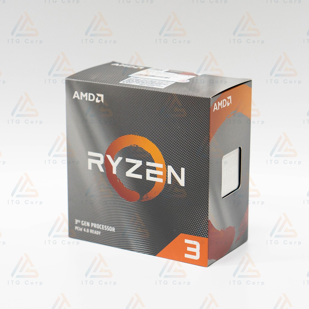 CPU AMD Ryzen 3 3100 Hàng Box Hãng BH 36 Tháng