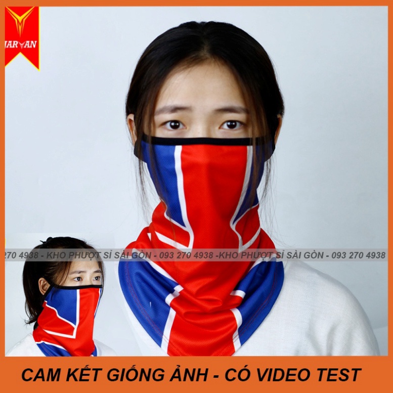 CHỌN MÀU - Khăn đan năng tam giác camo rằn ri siêu đẹp chống nắng dùng đội mũ bảo hiểm fullface - mũ 3/4