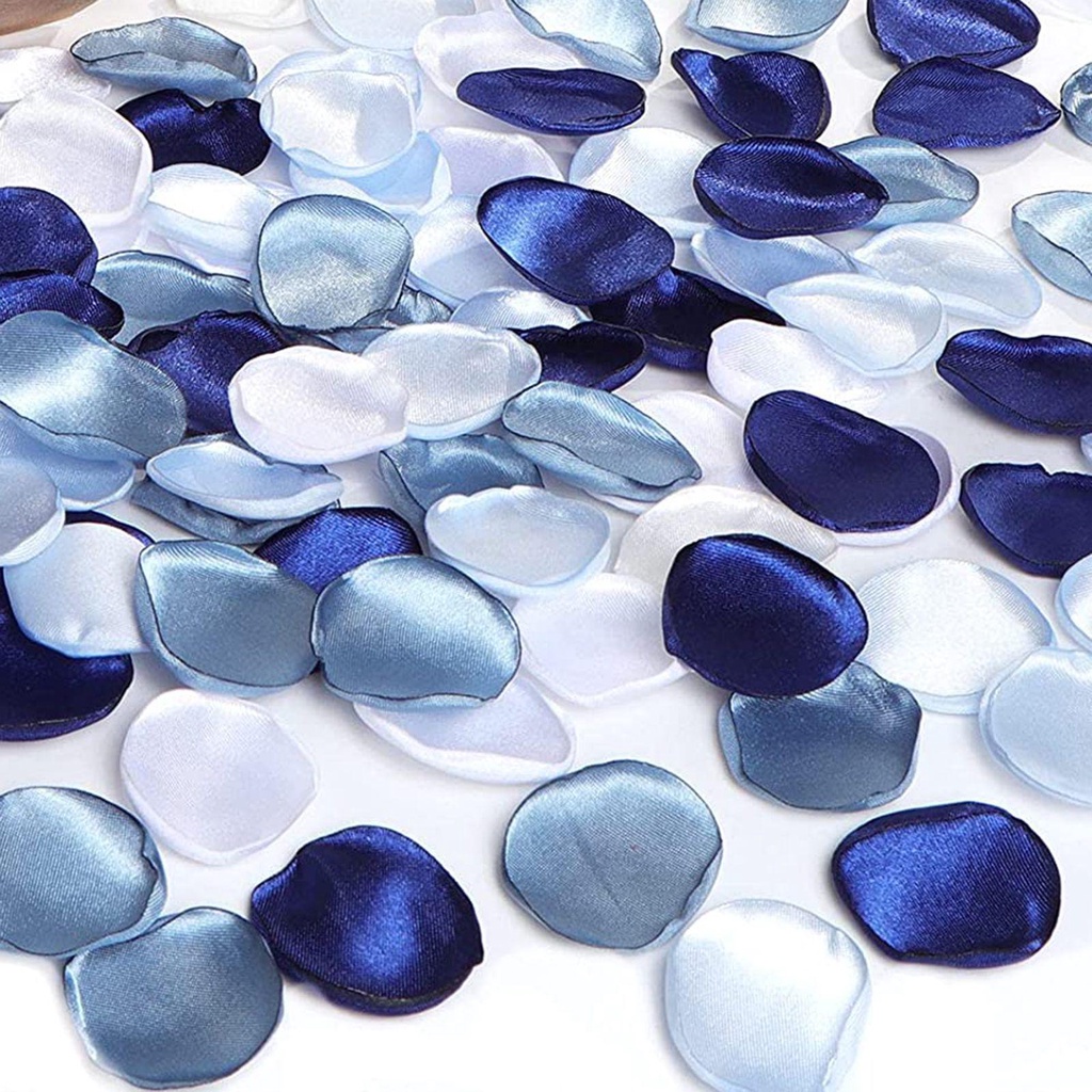 KUNHEV Set 200 Cánh Hoa Hồng Giả Bằng Lụa Lãng Mạn Dùng Trang Trí