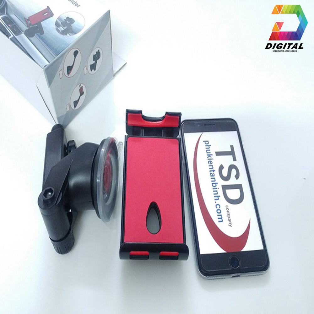 Giá Đỡ iPad Trên Ô tô Hít Chân Không Cao Cấp - iPad Holder For Car | BigBuy360 - bigbuy360.vn