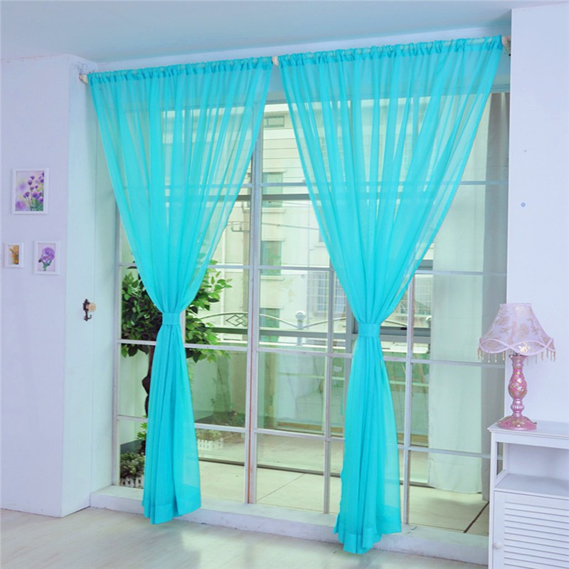 Rèm cửa vải voan trang trí gia đình