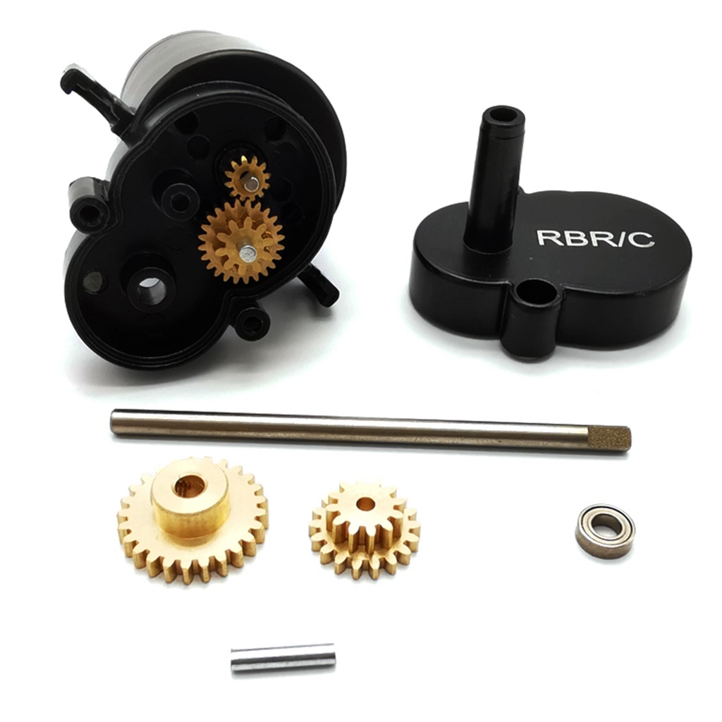 Bộ Bánh Răng Hộp Số Thay Thế Bằng Hợp Kim 1: 10 Cho Xe Điều Khiển Từ Xa WPL D12 19T 24T 26T DIY