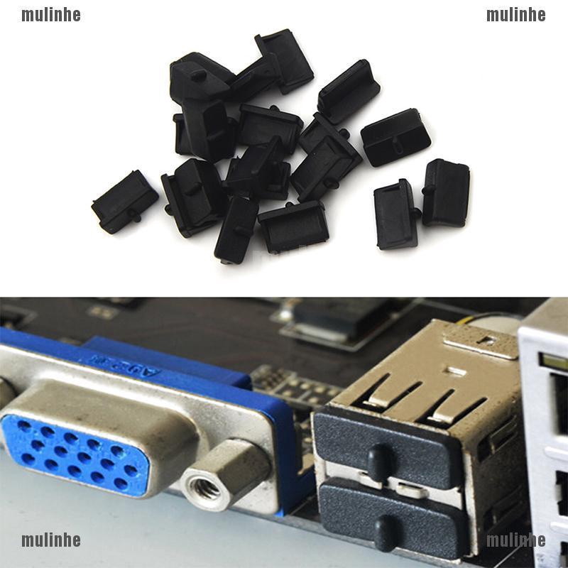 Set 20 Nút Nhựa Đậy Cổng Usb Chống Bụi Cho Điện Thoại