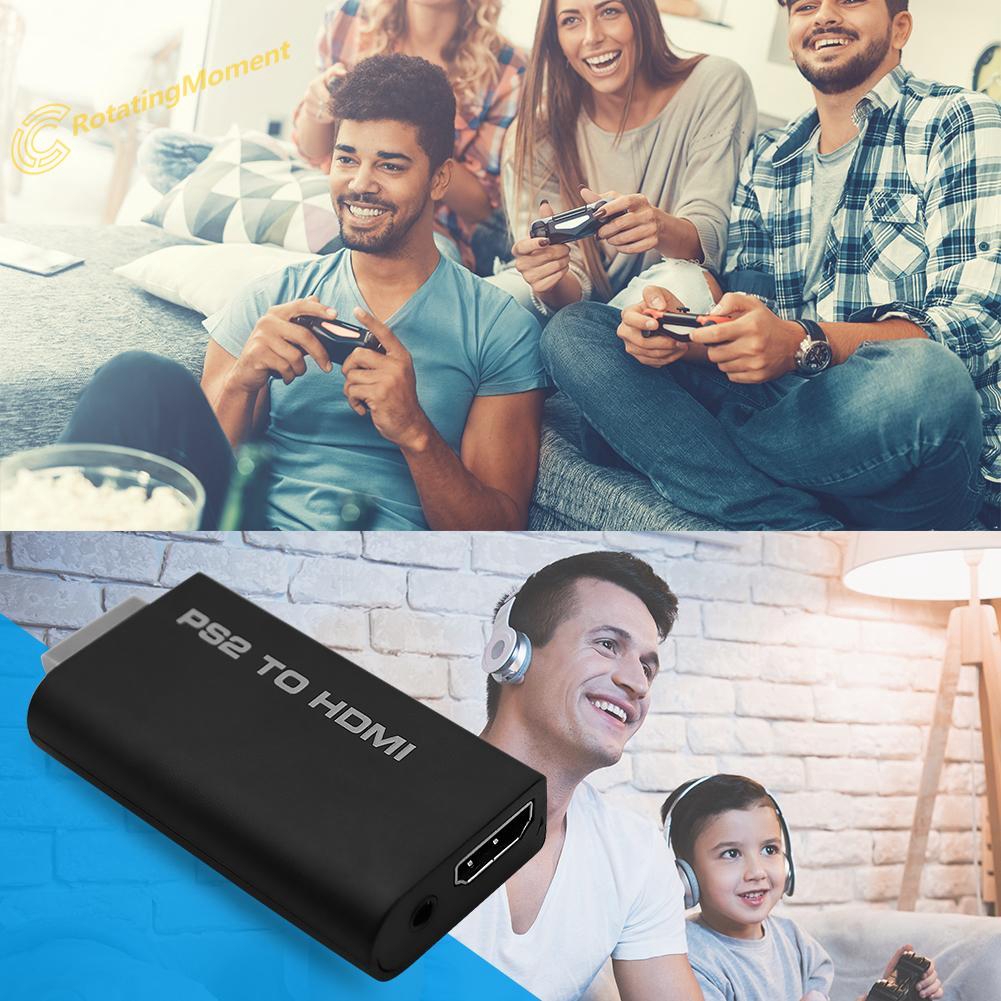 Bộ Chuyển đổi cáp PS2 sang HDMI 1080P HD tùy chỉnh cho âm thanh Video chất lượng cao