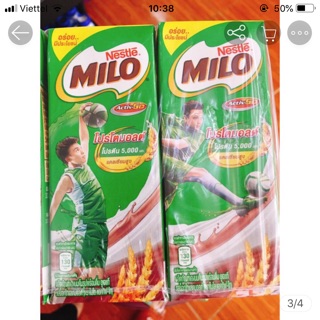 Combo 4 hộp sữa milo thái lan