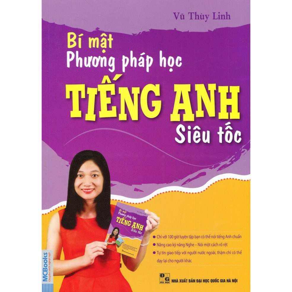 Sách - Bí Mật Phương Pháp Học Tiếng Anh Siêu Tốc - Tự Tin Giao Tiếp Với Người Nước Ngoài