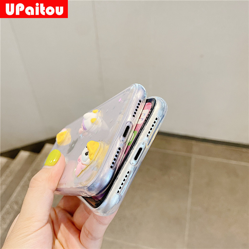 DONALD DUCK ốp điện thoại Kim Tuyến Nước Hình Vịt Cho Iphone 12 11 Pro Max 12mini Se2020 X Xr Xs Max 7 8 6 6s Plus | BigBuy360 - bigbuy360.vn