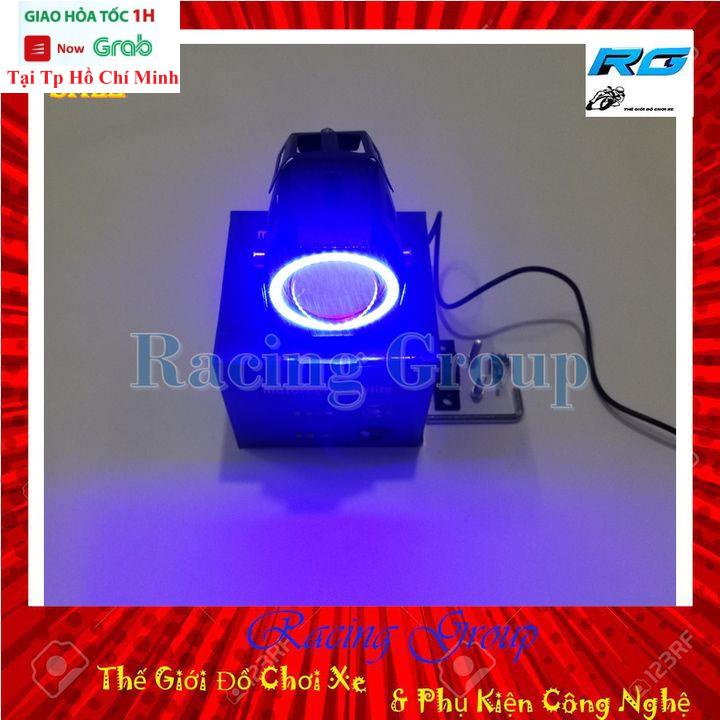 Đèn Trợ Sáng U7 Viền Led Đầy Đủ Phụ Kiện Có Công Tắc 3 Chân Trang Trí Xe Siêu Đẹp