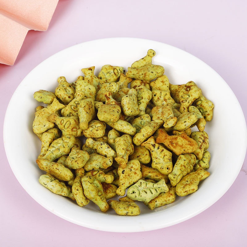 Bánh thưởng catnip cho mèo ăn vặt Catnip Biscuits gói 40g | Bé Ba Petshop