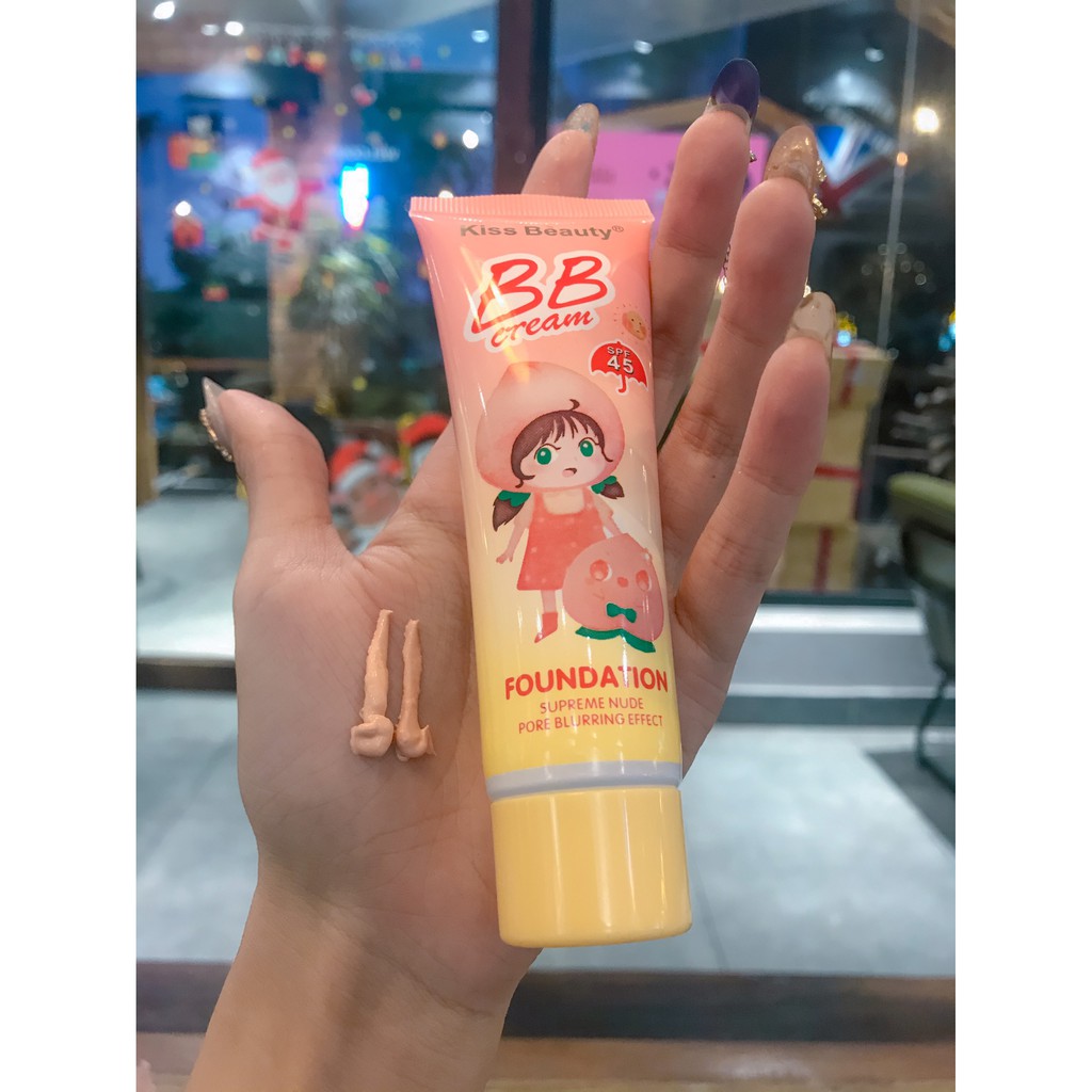 Kem nền BB Cream KISS BEAUTY hương ĐÀO | BigBuy360 - bigbuy360.vn