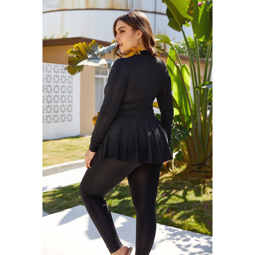 Đồ Bơi Một Mảnh Màu Đen Cho Phụ Nữ Hồi Giáo | BigBuy360 - bigbuy360.vn