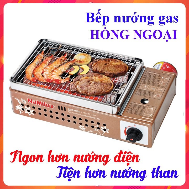 Bếp nướng gas hồng ngoại Namilux NA-24N Tiện Lợi , An Toàn Cho Mọi Gia Đình
