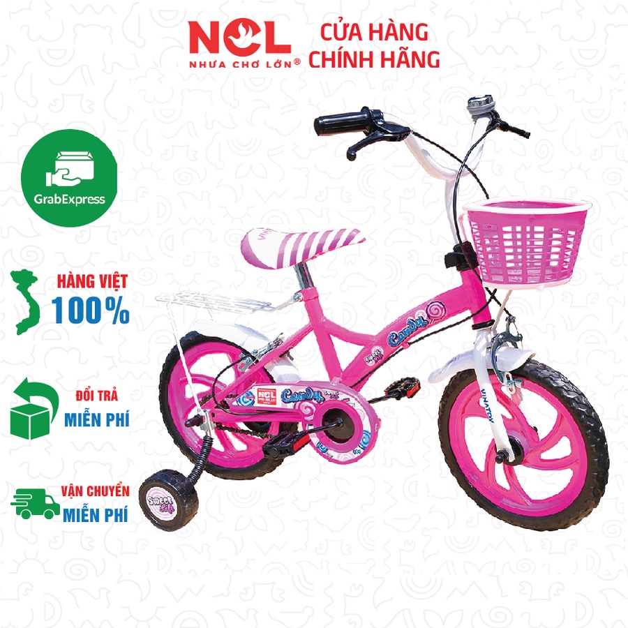 [Nhựa Chợ Lớn] Xe Đạp Trẻ Em 12 inch K105 Cho Bé Từ 2 đến 4 Tuổi