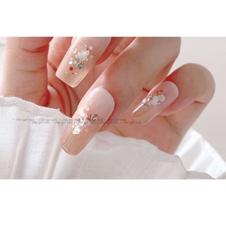 Hũ nhũ mix xà cừ trang trí móng