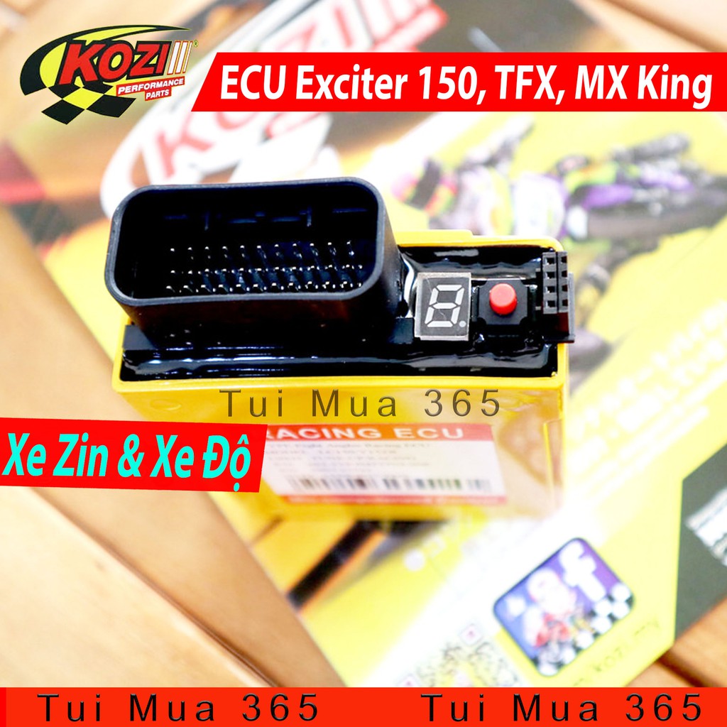 [ECU] IC Độ Mở Tua Yamaha Exciter 150cc, TFX, MX King - Kozi ( Có 8 Map Tăng Chỉnh )