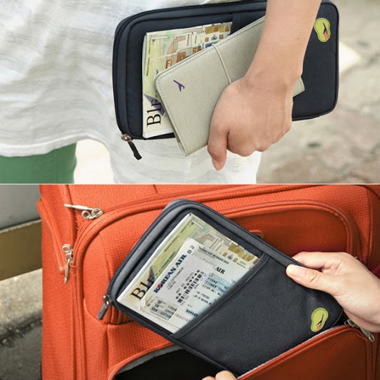 Túi đựng visa giấy tờ khi đi du lịch