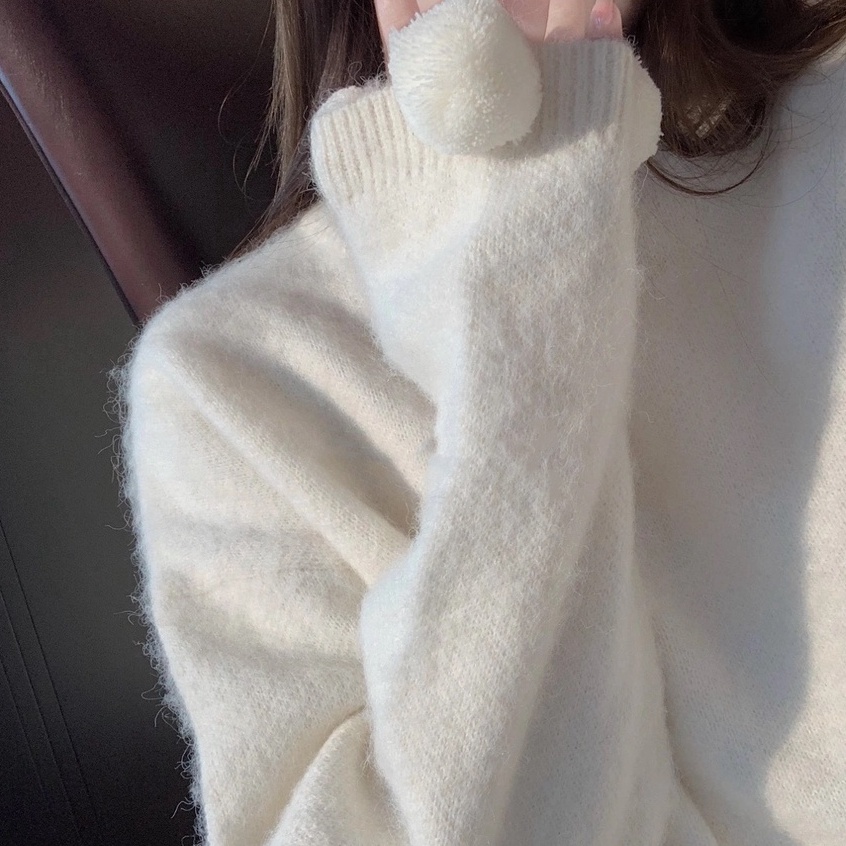 Áo Len Cục Bông LSEOUL A2300 Chất Dày Dặn Mềm Mại Không Xù Lông