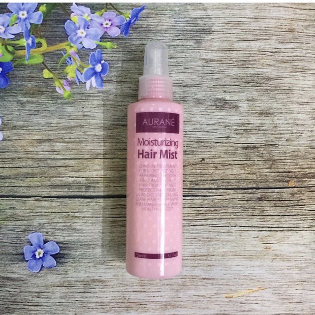 [+Tặng mũ trùm][Chính hãng] XỊT DƯỠNG ẨM SUÔN MƯỢT CHỐNG RỐI CHO TÓC KHÔ AURANE MOISTURIZING HAIR MIST 200ML