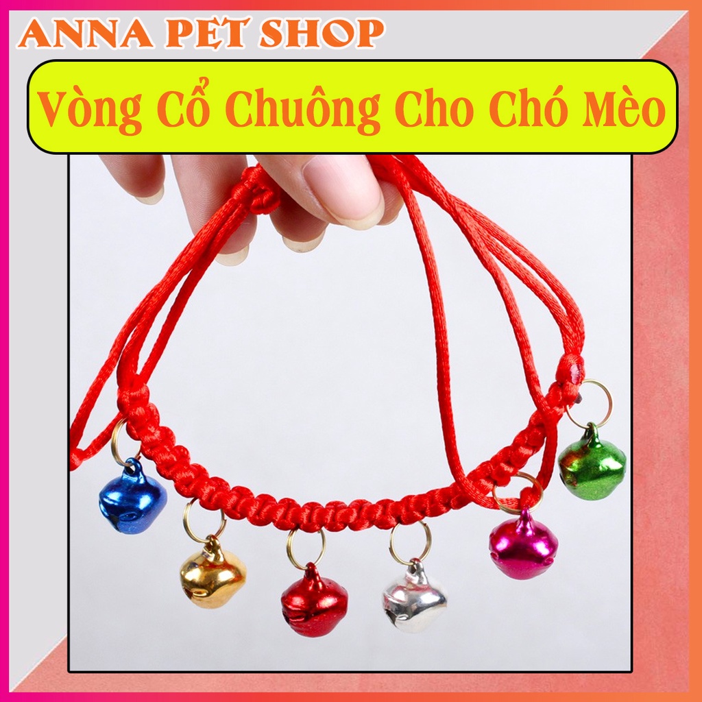Vòng Cổ Chuông Cho Chó Mèo Nhỏ