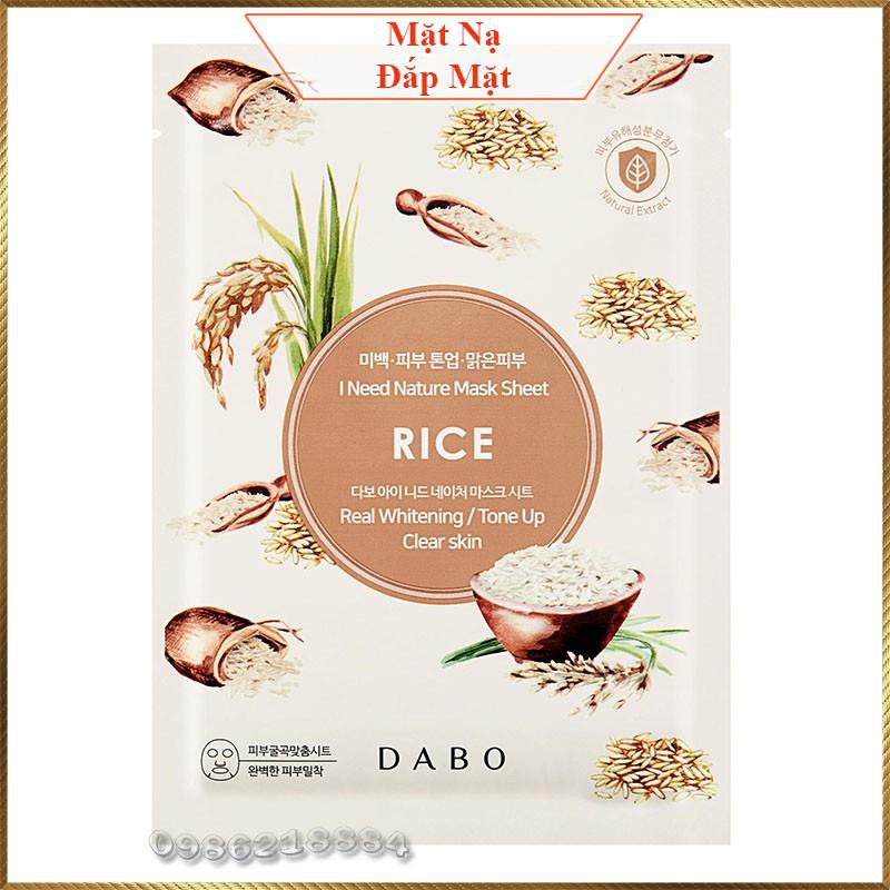 Mặt nạ đắp mặt cao cấp Dabo Natural Extract DNE12