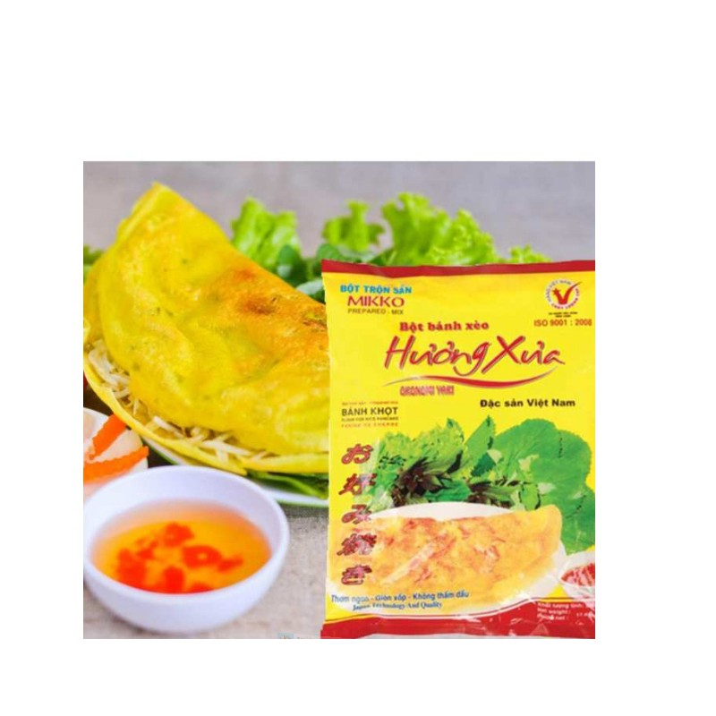 Bột bánh xèo Hương Xưa Mikko 500gr