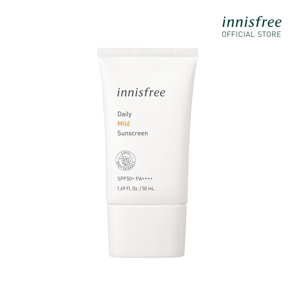 Kem chống nắng hàng ngày innisfree Daily Mild Sunscreen SPF50+ PA++++ 50ml | BigBuy360 - bigbuy360.vn