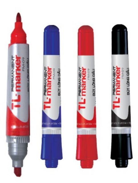 Bút Long dầu TL( xanh , đỏ , đen)