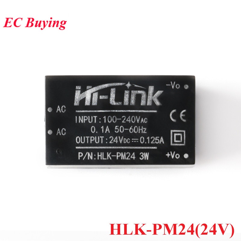 Mô đun hạ áp Hlk-Pm01 Hlk-Pm03 Hlk-Pm09 Hlk-Pm12 Hlk-Pm24 Ac-Dc 220v xuống 3.3v / 5v / 9v / 12v / 24v