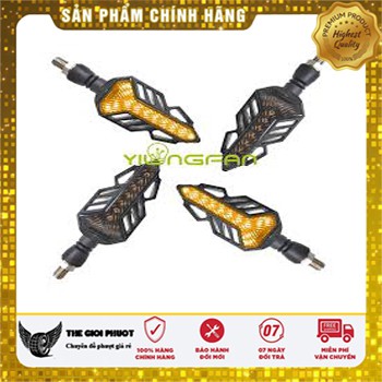 Cặp Đèn Xi Nhan LED Xe Máy, Có Chạy Rượt Đuổi - 13LDM02